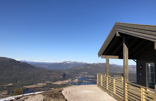 Kviteseid House | Telemark with a panoramic view, pure relaxation