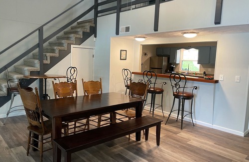 Jacksboro House | Terrace Cove: 4BR/2B Lakefront house with private dock and covered slip!