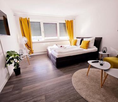 Gruna Apartment | Terrassen-Apartment am Großen Garten