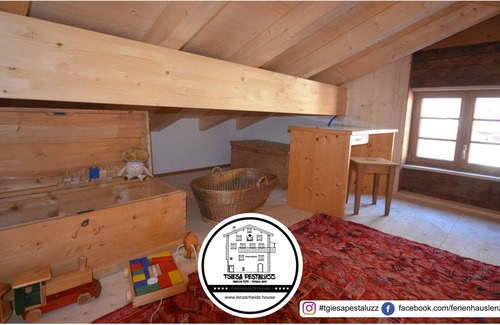 Vaz-Obervaz House | Tgiesa Pestaluzz is a charming house for groups and families