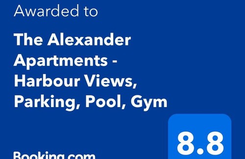 North Sydney Apartment | The Alexander Apartments - Harbour Views, Parking, Pool, 24hr Concierge