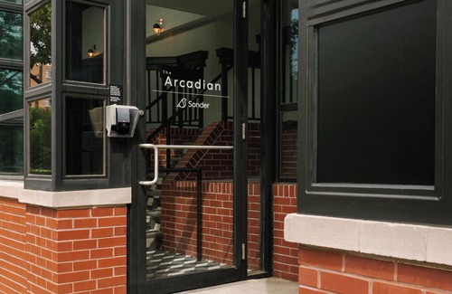 Brookline Apartment | The Arcadian powered by Sonder | Double Bunk Room w/Corridor View