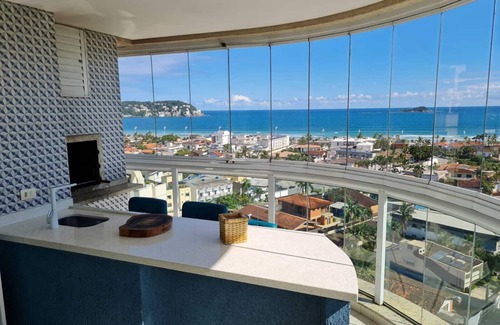 Bouvet Island Apartment | The best view of Guarujá Cove!