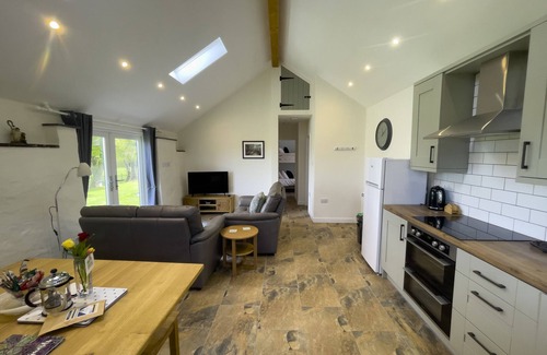 Tremain Cottage | THE BYRE @ CANLLEFAES, pet friendly, with pool in Cardigan