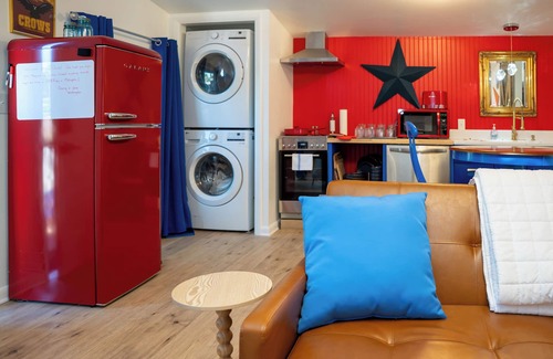 Metropolis House | The Clark: My vision of Clark Kent's 1st home with full kitchen & laundry!