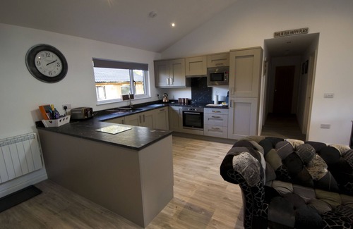 Otterburn Cabin | The Hideaway - stunning 3 bedroom lodge with top of the range hot tub