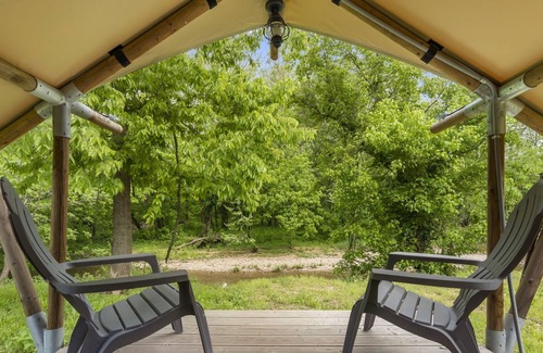 Peace Valley RV Rental | The Jude- our smallest accommodation