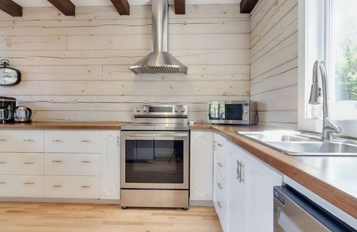 Pontiac Apartment | The Lake Escape - Waterfront, Hot tub, Sleeps 14!