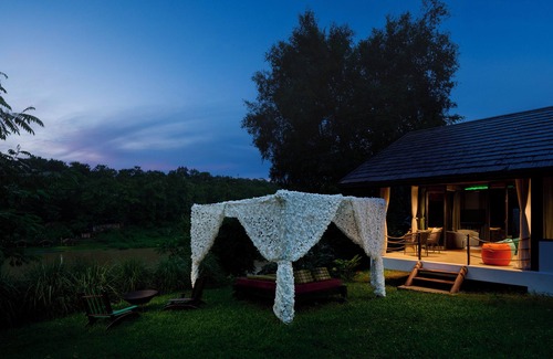 Luang Prabang House | The Namkhan Riverfront Suite Luxurious Bungalow with private garden