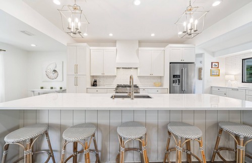 East Beach House | The Palm - East Beach Private Retreat - Saltwater Pool, Hot Tub, Beach Access!
