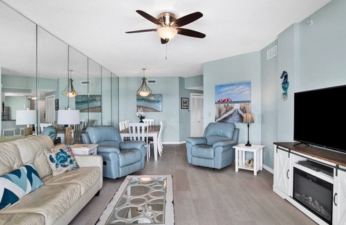 Orange Beach Condo | The Palms 1014 | Spacious 2 bedroom OBA beach front condo!