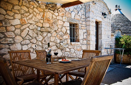 Martina Franca House | The Panoramic: 1800s trullo house with vineyard and Itria Valley views