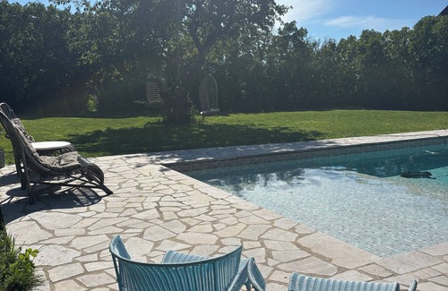 Havdhem Cottage | The Pink House on Gotland.nA private oasis with a French Mediterranean feel.