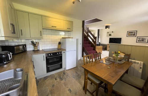Tremain Cottage | THE SHIPPEN @ CANLLEFAES, pet friendly, with pool in Cardigan