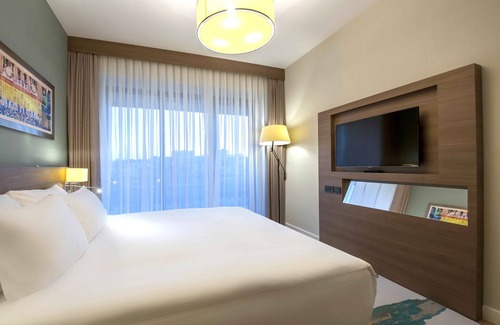 Bagcilar Apartment | The Superior Living Batisehir One Bedroom Apartment with Balcony
