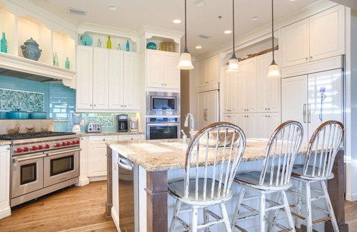 Gulf Shores House | The Veranda - Gorgeous Private Gulf Front Home, Heated Pool & Elevator