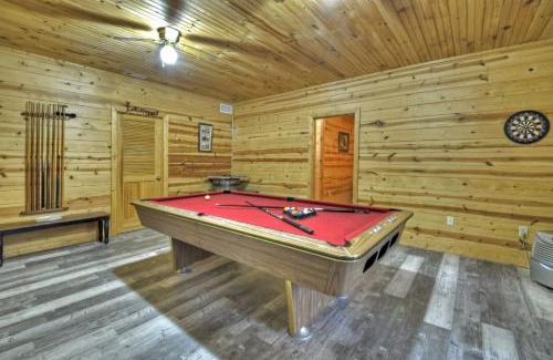 McCaysville Villa | The Waters Edge Game room creek access firepit and tons of outdoor space