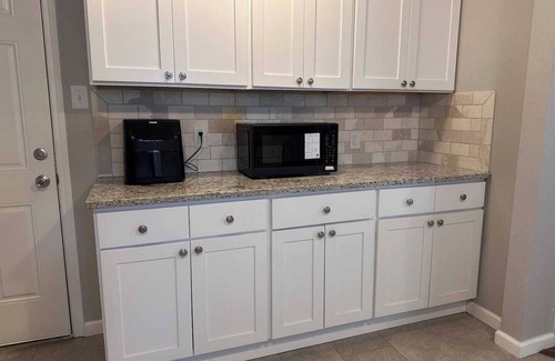 West Arlington Apartment | This is a private room in a house. You are renting a room with a full bed and a detached bathroom. This room has a full bed, closet, and desk. There is a detached bathroom designated for this bedroom.