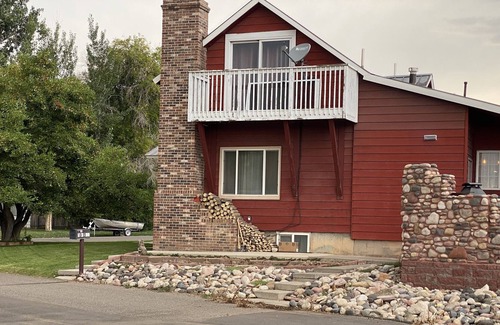 Meeker House | This privately owned home is steps away from the beautiful White River.