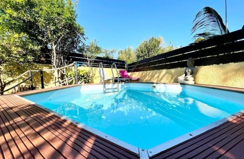 La Riviere Saint-Louis House | TI KAZ VACOAS, beautiful Creole kaz in the south of the island