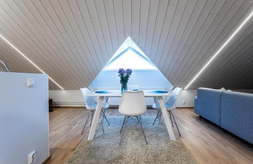 Downtown Kuopio Apartment | Tilava kattohuoneisto ydinkeskustassa, edullinen parkkipaikka autolle lähellä