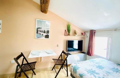Nimes City Centre Apartment | Tiny Flat - Coeur de ville studio sous les toits