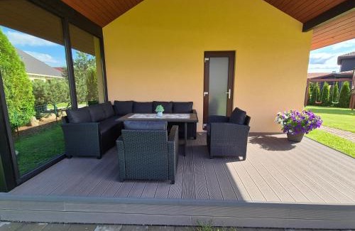 Tartu County House | Tiny Sauna House with Terrace