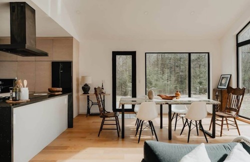 Kerhonkson House | Trail's End - Modern + Private Cabin in the Wood