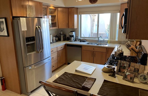 Desert Hot Springs House | Tranquil Desert Retreat . Short walk to hot springs & close to Joshua Tree!