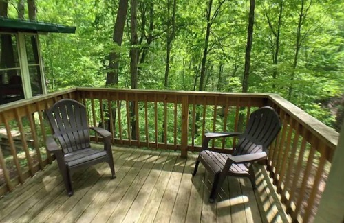 Highland  Vermillion County Cabin | Treetops Cabin in the Woods!