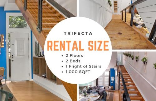 First Ward Apartment | Trifecta 10 Min Walk to Epicentre Superhost