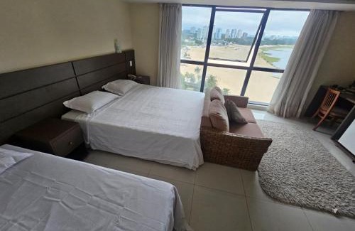 Ponta Negra Apartment | Tropical Executive Flat Vista Incrível para a Orla