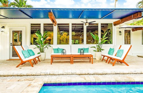 Biscayne Park Other | Tropical garden Villa w/ pool, game room, fire pit
