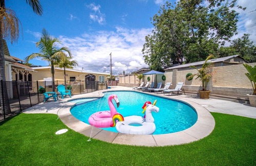 Chula Vista House | Tropical Home with Pool/Spa, BBQ, Fire pit. Family fun!