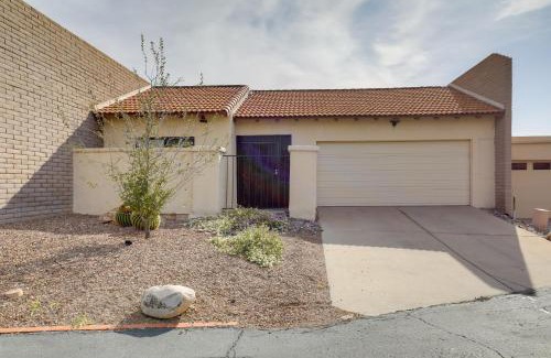 Catalina Del Rey House | Tucson Townhome with Private Patio and Mtn Views!
