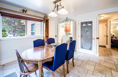 Brookings House | Two-Story Home w/Free WiFi, Electric Fireplace, Balcony, Hot Tub, Washer/Dryer