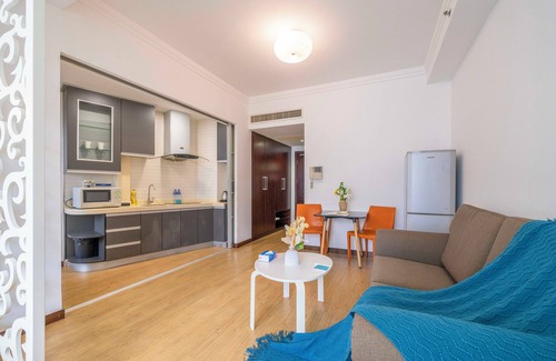 Xujiahui Bed & Breakfast | Tyms Xujiahui Stylish 1BR APT