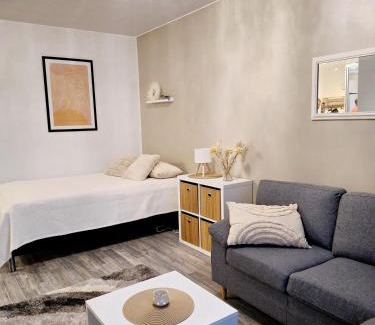 Lappeenranta Apartment | Tyylikäs kaksio keskustasta parkkipaikalla,wifi