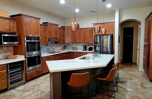 Estrella Mountain Ranch House | Ultimate AZ Getaway! NASCAR Fans! Enjoy this Stunning 5BD with Heated Pool & Spa (fee included)!