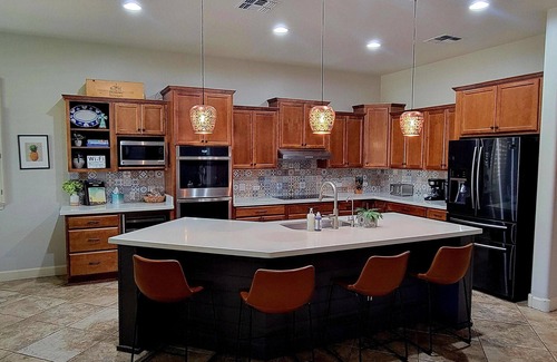 Estrella Mountain Ranch House | Ultimate AZ Getaway! NASCAR Fans! Enjoy this Stunning 5BD with Heated Pool & Spa (fee included)!