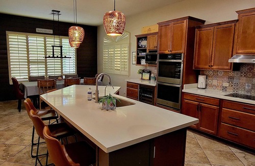 Estrella Mountain Ranch House | Ultimate AZ Getaway! NASCAR Fans! Enjoy this Stunning 5BD with Heated Pool & Spa (fee included)!