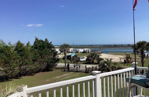 Shallotte House | Unique home and cottage directly across the street from intracoastal waterway