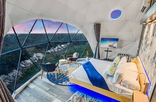 Lago Vista Resort | Unique & Plush Eco-Glamping Resort in TX Hill country!