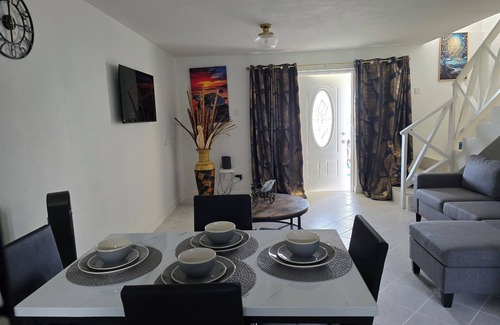 Piligrim Road Apartment | Unwind in our cozy, furnished AC 2 -bedroom unit perfect for short getaways.