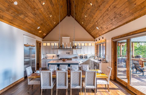 Banner Elk Cabin | Up and Away at Eagles Nest - Luxury home, hot tub, views