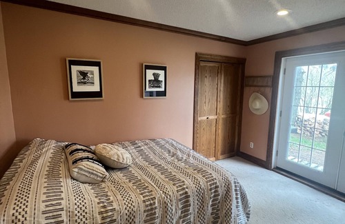 Ludington House | Up North Bohemian Farm House >1mi from Lake MI beach with Hot Tub