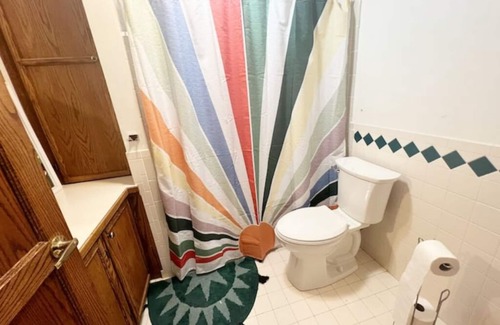 Ludington House | Up North Bohemian Farm House >1mi from Lake MI beach with Hot Tub