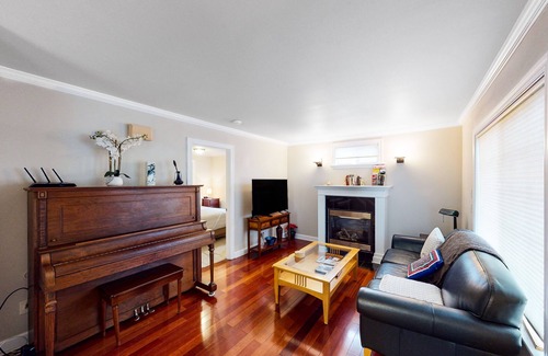 Columbia City House | Updated home 2 blocks from the light rail with hot tub, firepit & lovely patio