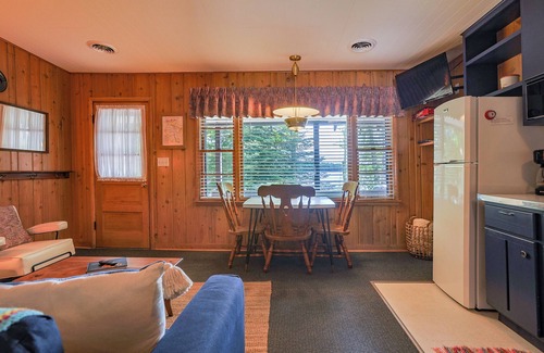 Presque Isle Cabin | Updated Rustic Lakefront Retreat in Northwoods