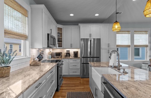 North Carolina Coast House | Upscale ocean view home with elevator and dog friendly!